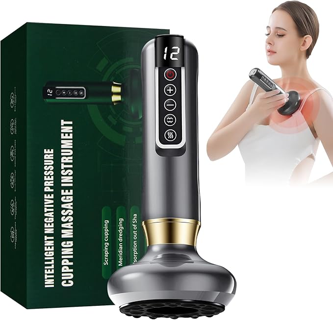 Horuili Handhållen Cellulitmassager Electric - Cupping Massager för Celluliter & Cellulitsugning för Magen
