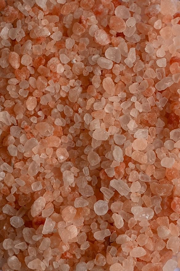Biojoy Rosa salt (1 kg), grov 2-5 för saltkvarn, känd som himalayasalt, Salt Range Pakistan